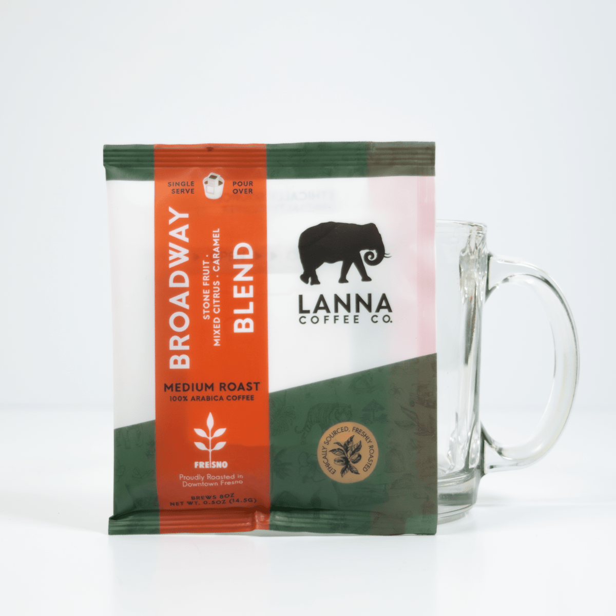 Broadway Blend Pour Over Coffee - Single - Lanna Coffee Co.