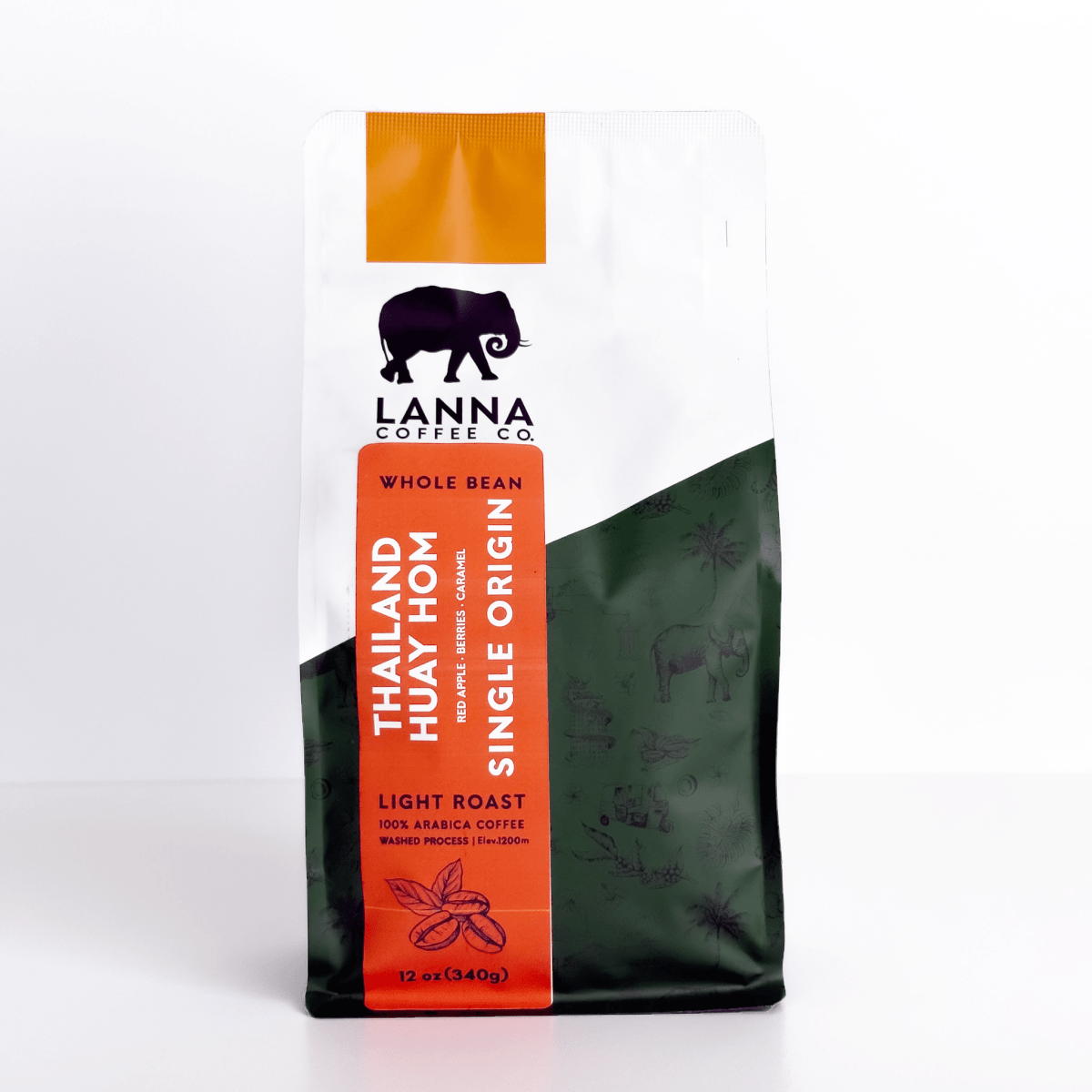 Huay Hom Washed - 12 oz - Whole Bean - Lanna Coffee Co.