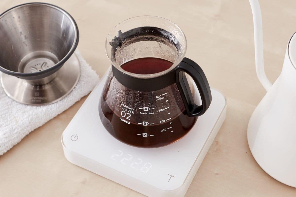 Lanna Coffee Co. Brewing Equipment 600 mL Hario V60 Glass Range Server