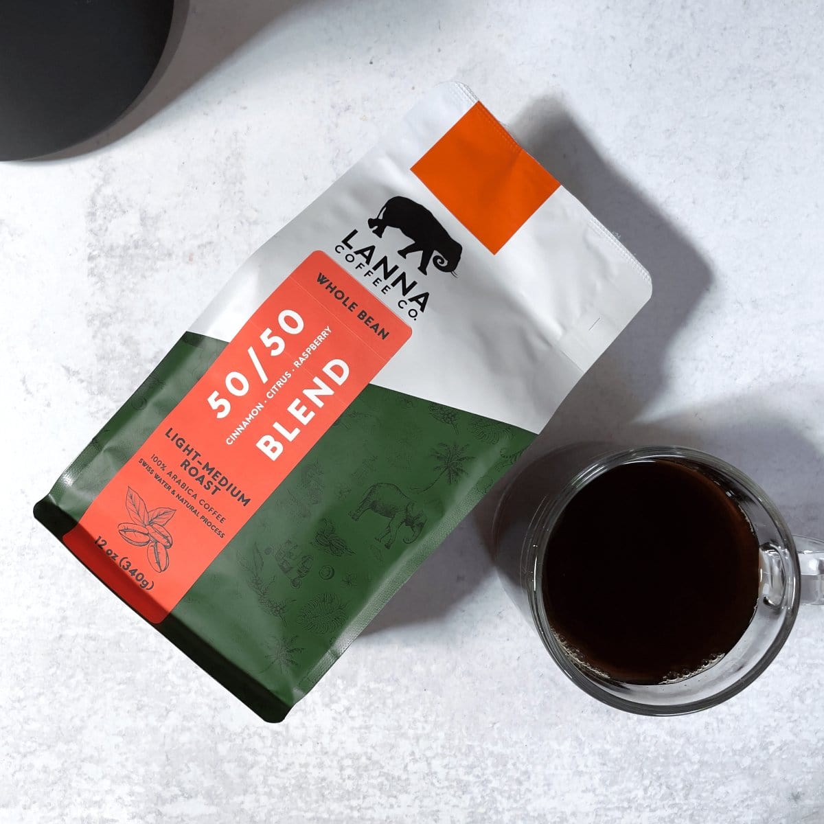 Lanna Coffee Co. Coffee 50/50 Half-Caf Blend