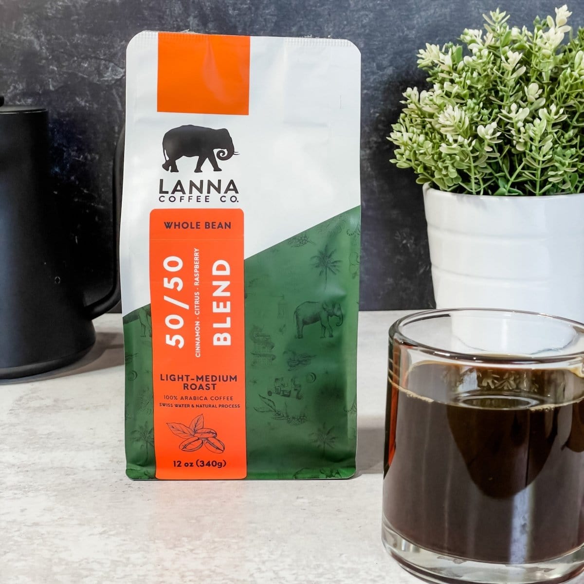Lanna Coffee Co. Coffee 50/50 Half-Caf Blend