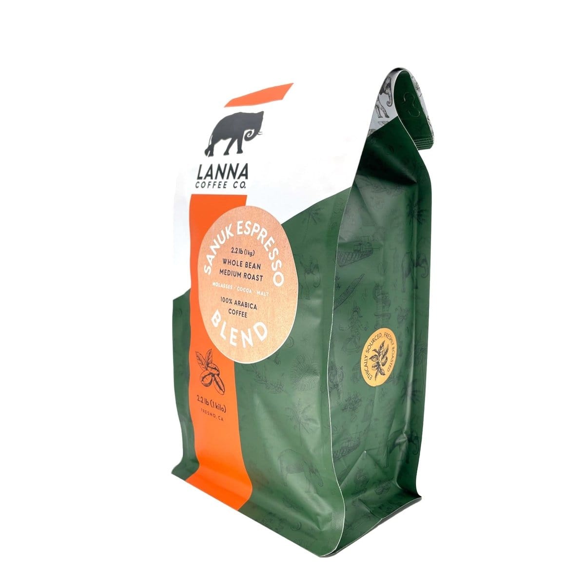Sanuk Espresso - Smooth and Well-Balanced Espresso Blend – Lanna