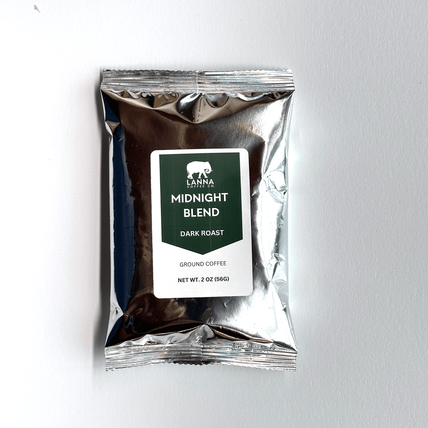 Lanna Coffee Co. Lanna Coffee Packets, Pre-Ground Coffee Packs, Midnight Blend Dark Roast, Bulk Single Pot Bags for Drip Coffee Makers …