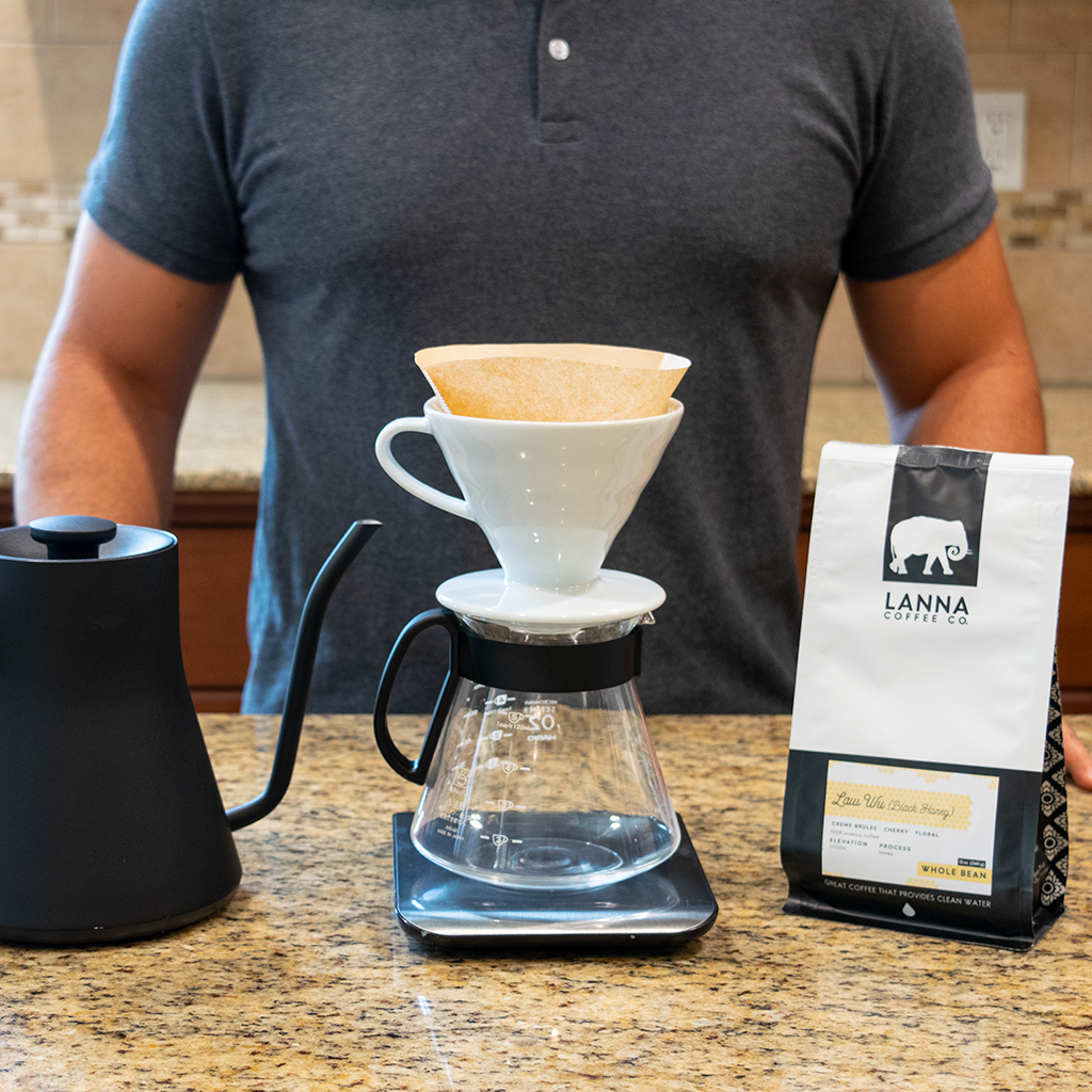 How To Brew Pour Over Coffee With the Hario v60