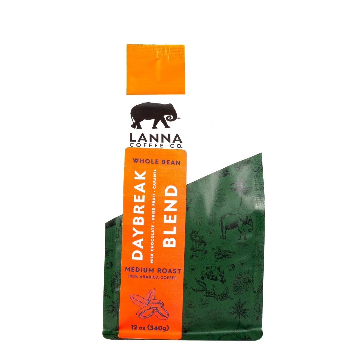 Daybreak Blend - 12 oz - Whole Bean - Lanna Coffee Co.