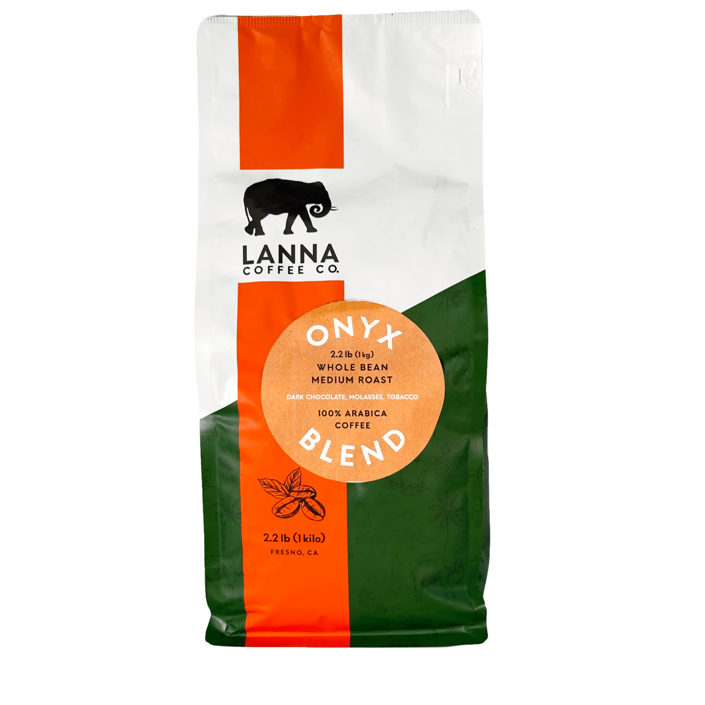 
                  
                    Lanna Coffee Co. Coffee 2.2 lb / Whole Bean / 1 Onyx Blend
                  
                