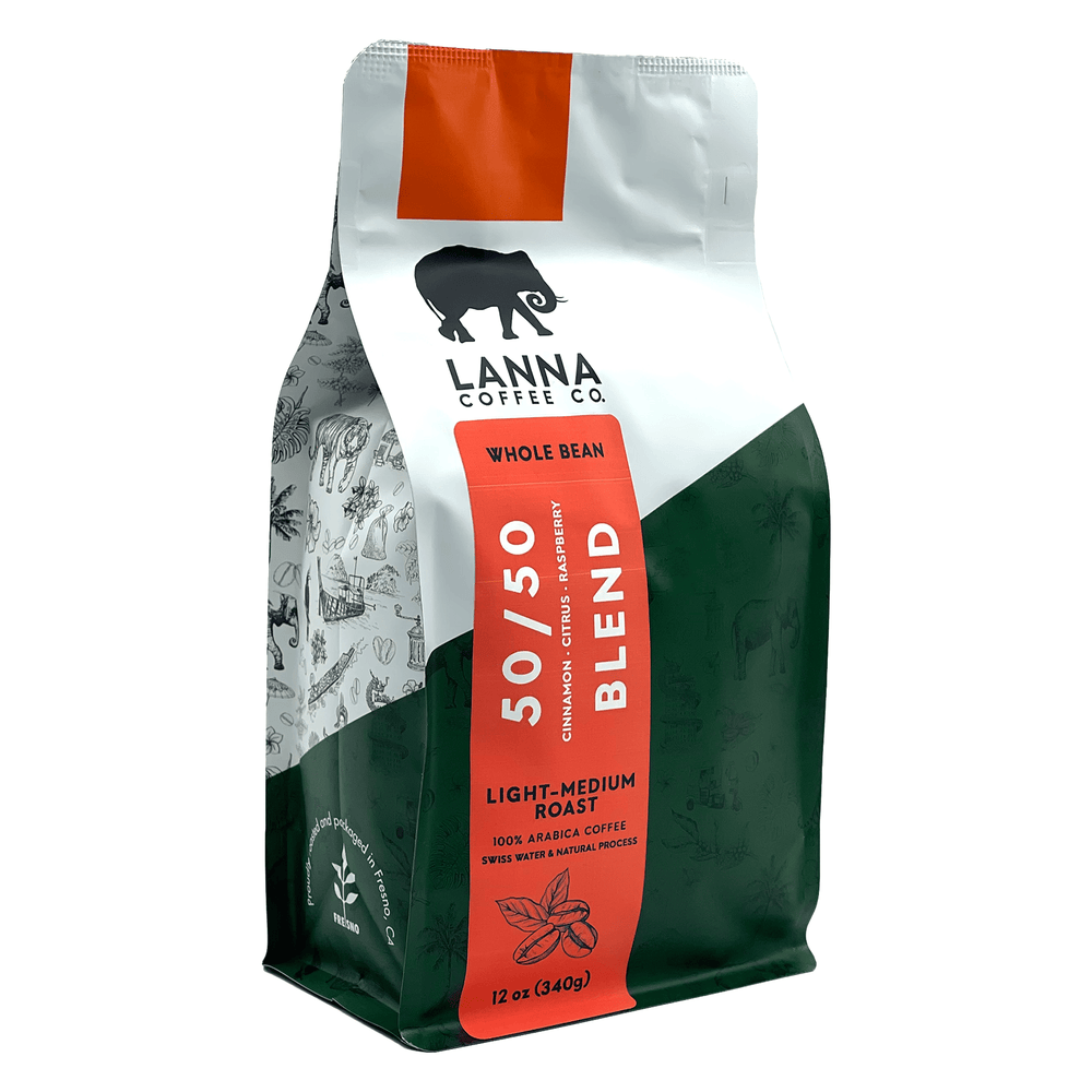 
                  
                    Lanna Coffee Co. Coffee 50/50 Half-Caf Blend
                  
                
