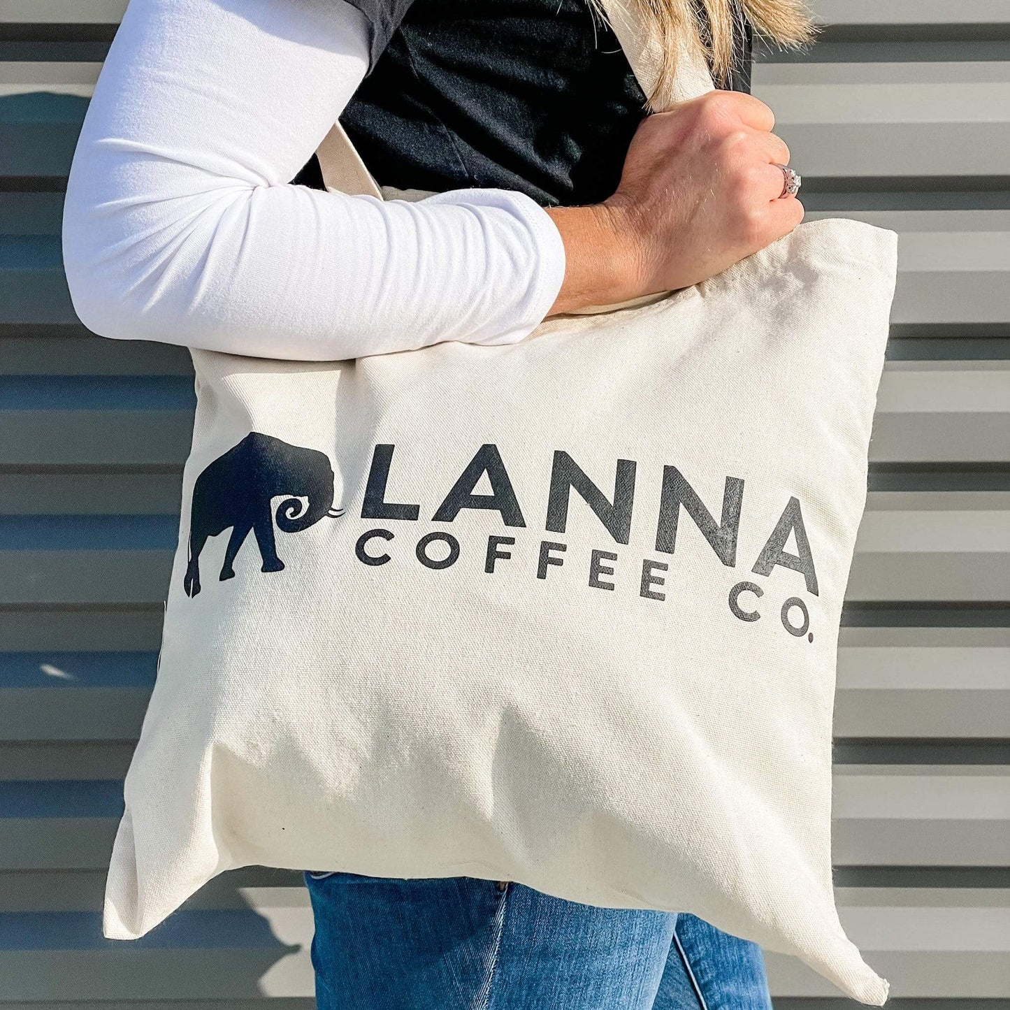 Lanna Coffee Co. Lanna Natural Canvas Tote