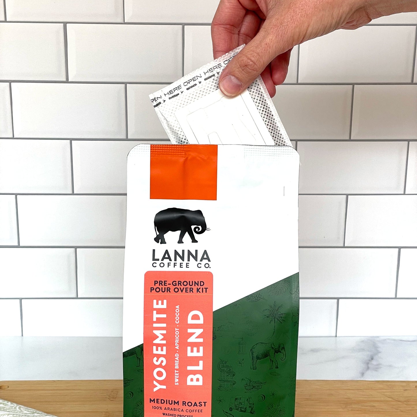 
                  
                    Lanna Coffee Co. Yosemite Blend - Single Serve Pour Over Coffee
                  
                